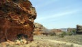 Panoramic view of Isalo National Park, Madagascar Royalty Free Stock Photo