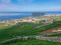 Panoramic view of the island of Terceira