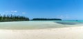 panoramic view of isle of pines Royalty Free Stock Photo