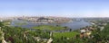 Panoramic view of Istanbul Royalty Free Stock Photo