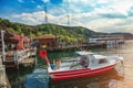 Panoramic view of Istanbul and Bosphorus from Beykoz district and European side Royalty Free Stock Photo