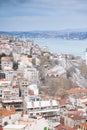 Panoramic view of Istanbul from Galata tower, Turkey