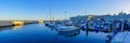 Panoramic view of the Jaffa port