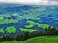 Panoramic view of Jakobsbad and Gonten