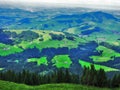 Panoramic view of Jakobsbad and Gonten