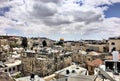 A Panoramic view of Jerusalem from the Walls Royalty Free Stock Photo