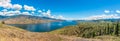 Panoramic view at the Kamloops lake in British Columbia - Canada