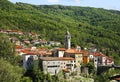 Panoramic view of Kanal. Slovenia