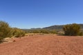 Panoramic view of Kata Tjuta Mount Olga area and the Western Desert