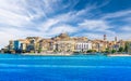 Landscape with Kerkyra, capital of Corfu island