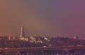 Panoramic view of Kiev Pechersk Lavra Orthodox Monastery in Kiev, Ukraine