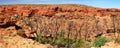 Panoramic view on King's Canyon Royalty Free Stock Photo