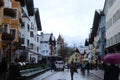 Panoramic view of Kitzbuhel, Austria