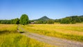 Panoramic view of Klic Mountain Royalty Free Stock Photo