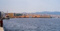 Panoramic view Konak Pier Shopping Mall in Izmir city.