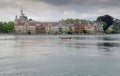 Panoramic view of Konstanz (Constance) on Bodensee Lake. Germany Royalty Free Stock Photo