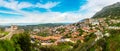 View from Kruja castle, Albania Royalty Free Stock Photo