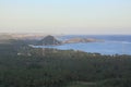 Panoramic view of Kuta Lombok beaches, Indonesia Royalty Free Stock Photo