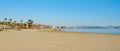 panoramic view of La Pineda beach, Vilaseca, Spain
