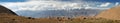 Panoramic view from Ladakh Range Royalty Free Stock Photo