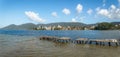 Panoramic view of Lagoa da Conceicao - Florianopolis, Santa Catarina, Brazil