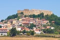 Panoramic view of Lagopesole. Basilicata. Italy. Royalty Free Stock Photo