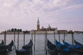 Panoramic view of Laguna Veneta of Venice and San Giorgio Maggiore Island
