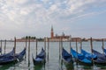 Panoramic view of Laguna Veneta of Venice and San Giorgio Maggiore Island