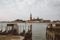 Panoramic view of Laguna Veneta of Venice and San Giorgio Maggiore