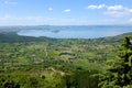 Ground version of Lake Bolsena in Italy