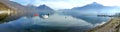 Panoramic view of lake Como