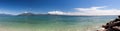 Panoramic view of lake Garda Royalty Free Stock Photo