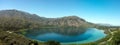 Panoramic view of Lake Kournas