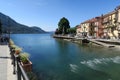 Panoramic view of Lake Orta from the city of Omegna