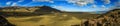 Panoramic view on Lake Viedma and valley, from the surrounding mountains near El Chalten, Patagonia, Argentina Royalty Free Stock Photo