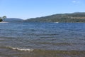 A panoramic view of Lake Whatcom and Northshore Royalty Free Stock Photo