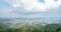 Panoramic view landscape and cityscape of Phuket City Royalty Free Stock Photo