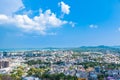 Panoramic view landscape and cityscape of Phuket City at Rang Hill in Phuket, Thailand Royalty Free Stock Photo