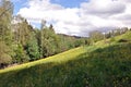 Landscape Sumava, Czech republic, Europe Royalty Free Stock Photo