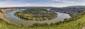 Panoramic view of the large Rhine loop