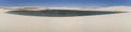 Panoramic view of the LenÃÂ§ÃÂ³is Maranhenses National Park, MaranhÃÂ£o, Brazil Royalty Free Stock Photo