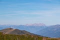Goldeck - Panoramic view of Lienz Dolomites seen from mountain Goldeck, Latschur group, Gailtal Alps, Carinthia, Austria