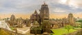 Panoramic view at the Lingaraja Temple Complex in Bhubaneswar - Odisha, India Royalty Free Stock Photo