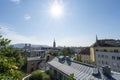 panoramic view of Linz, Austria Royalty Free Stock Photo