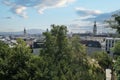 panoramic view of Linz, Austria Royalty Free Stock Photo