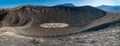 Panoramic View Little Hebe Crater in Death Valley, California Royalty Free Stock Photo