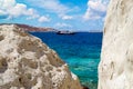 Panoramic view of little Venice on Mykonos Island Royalty Free Stock Photo