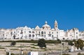 Panoramic view of Locorotondo. Puglia. Italy. Royalty Free Stock Photo