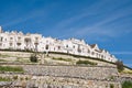 Panoramic view of Locorotondo. Puglia. Italy. Royalty Free Stock Photo