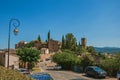 Panoramic view of the lovely hamlet of Les Arcs-sur-Argens.